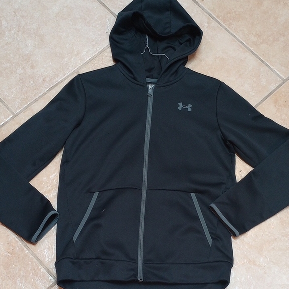 Under Armour Other - Under Armour Boy's Black Performance Jacket/Hoodie